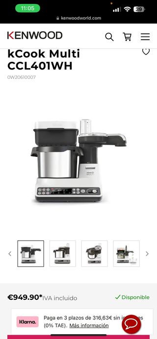 robot kCook Multi CCL401WH