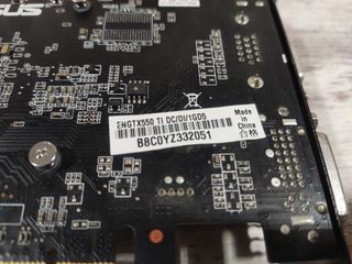 Carte Graphique ASUS GTX 550 Ti 1 Go + Câble VGA – Occasion