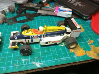 Honda turbo F1 Scalextric Inglaterra