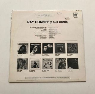 LOTE DE 2 VINILOS           RAY CONNIFF  AÑOS 70!!