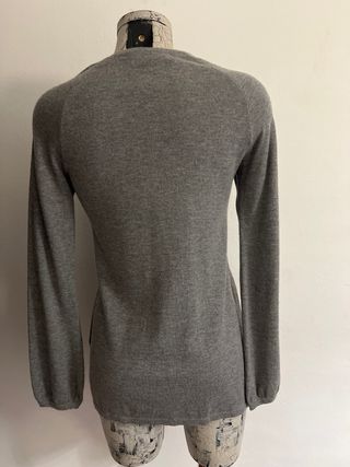 T-shirt Fantaisie Roberta Puccini Baroni - Taille 46 - Manches Longues Voilées Avec Strass