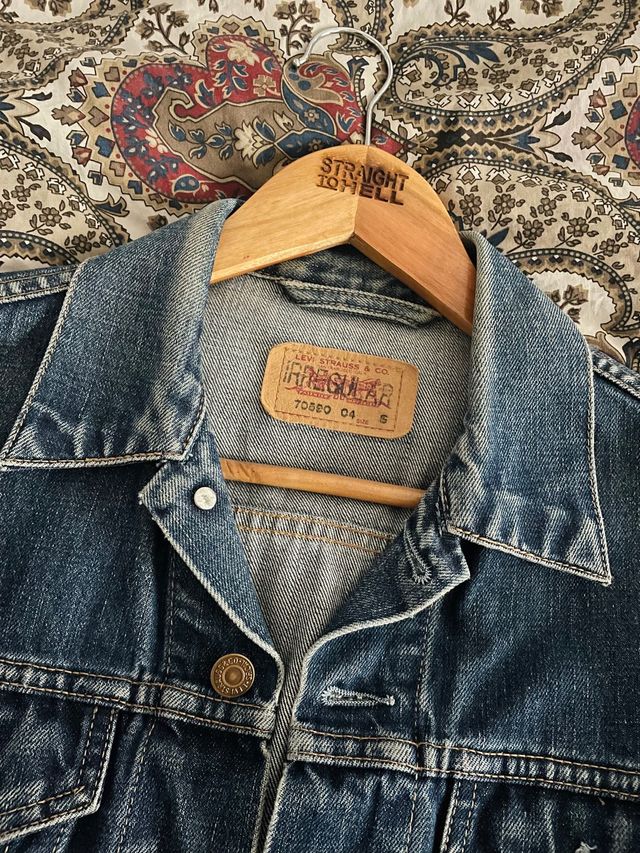 Cazadora Levis mujer vintage S