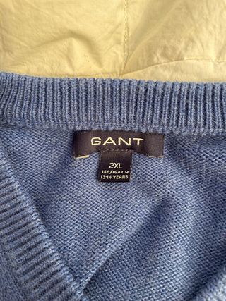 Jersey azul Gant