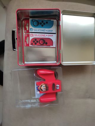 Nintendo switch Caja metálica super Mario Bross