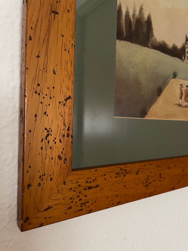 Cuadro globo aerostático ñ