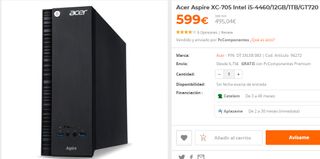 PC compacto+Patalla+Teclado+Ratón+WIFI&bluetooth