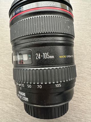 Objetivo EF Canon 24-105 4 L IS USM