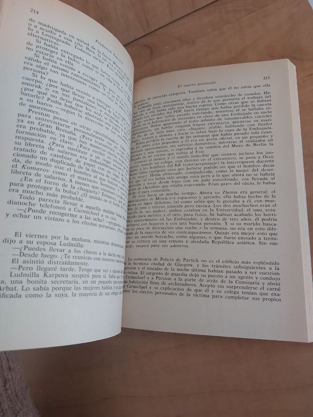 El cuarto Protocolo Frederick Forsyth