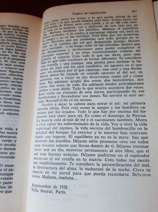 TRÓPICO DE CAPRICORNIO, de Henry Miller.