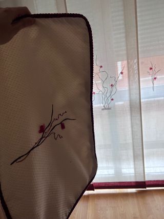 Panel Japonés + colcha + funda almohadas