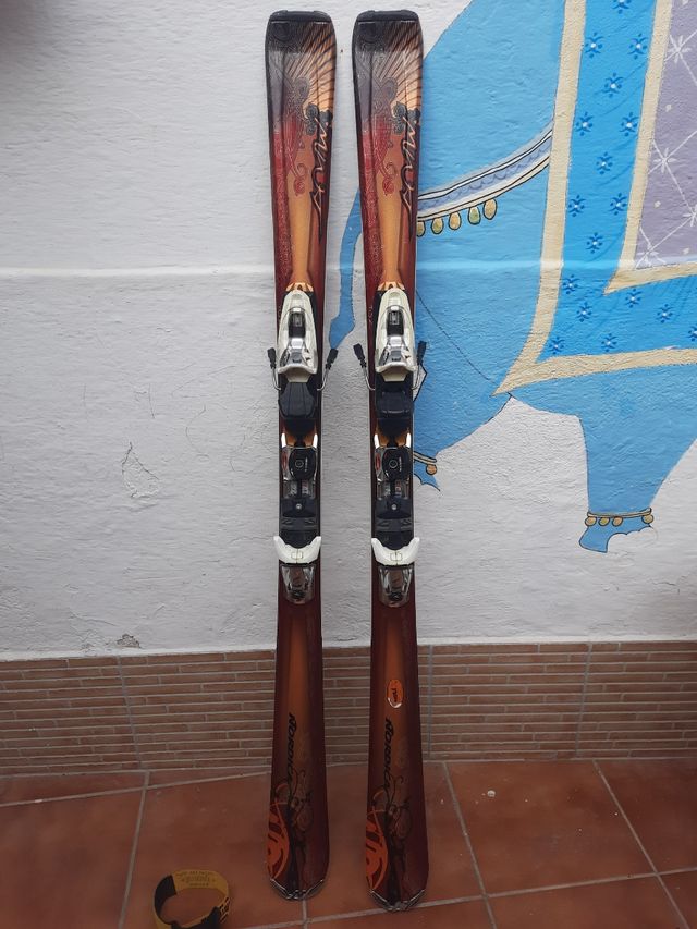 Esquis Nordica 152cm + Fijaciones Max