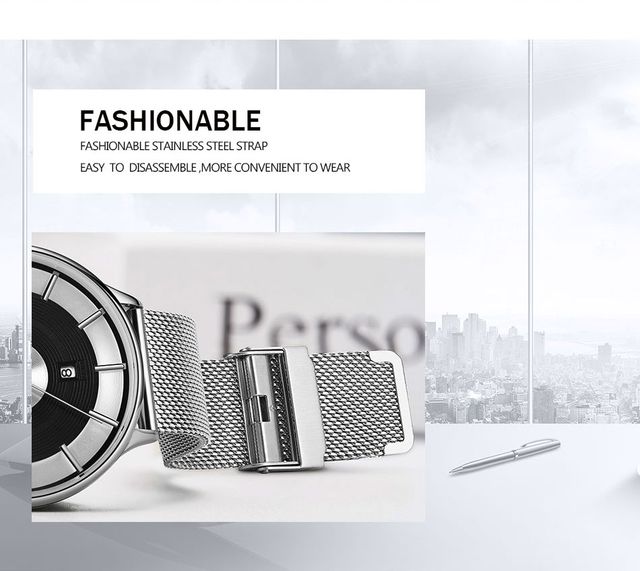 Reloj casual nuevo con caja