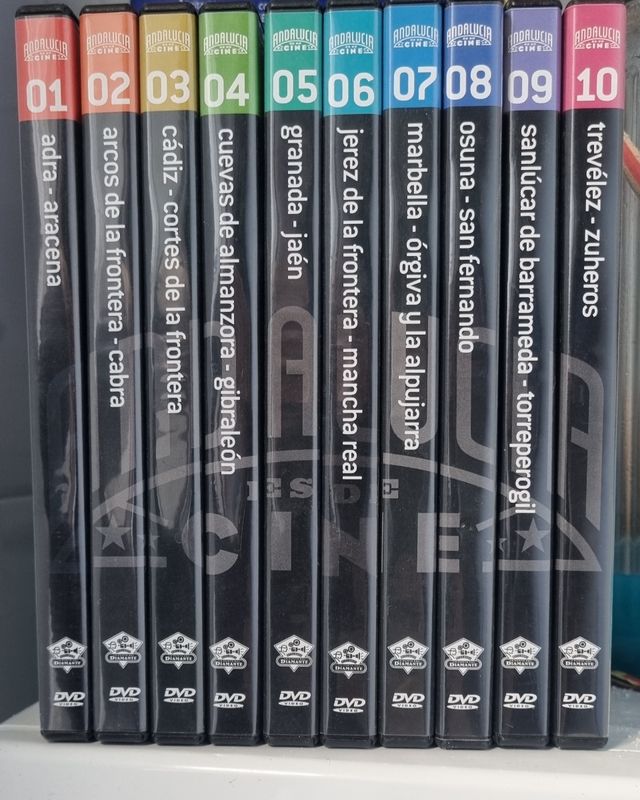 L'ANDALUSIA RIGUARDA IL CINEMA. Collezione completa di DVD