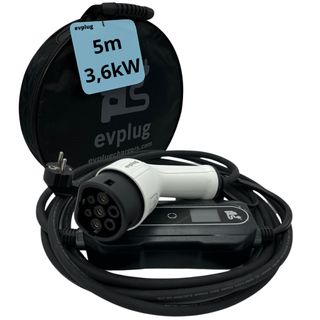 Cargador portatil para coche eléctrico 3.6kW 5m