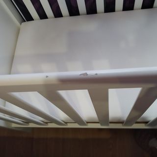 Cuna blanca Mini una poco uso 60x120