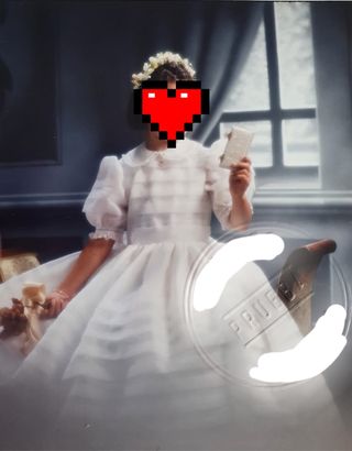 Vestido Primera Comunión con cancán