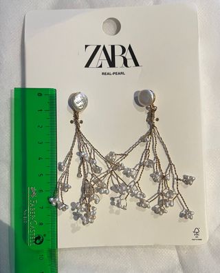 Pendientes Zara 8 cms