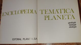 Enciclopedia Temática del Planeta , 3 Tomos