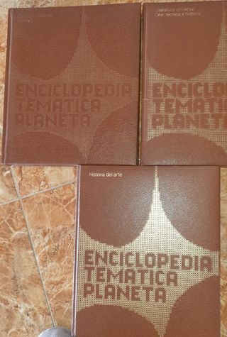Enciclopedia Temática del Planeta , 3 Tomos