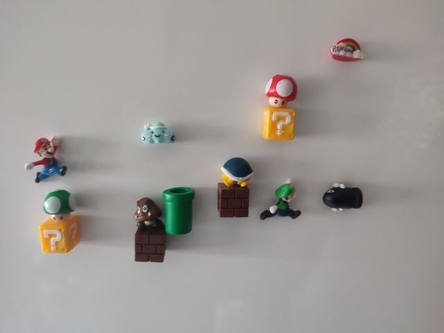 Juego Imanes Super Mario y Luigi