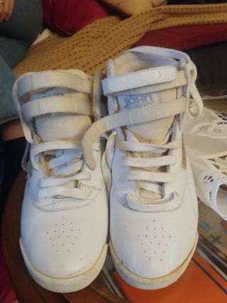 Bamba de piel tipo Reebok John Smith Vintage