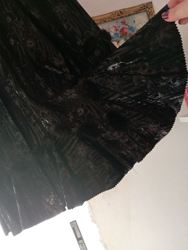 abrigo de cuero napa muy suave