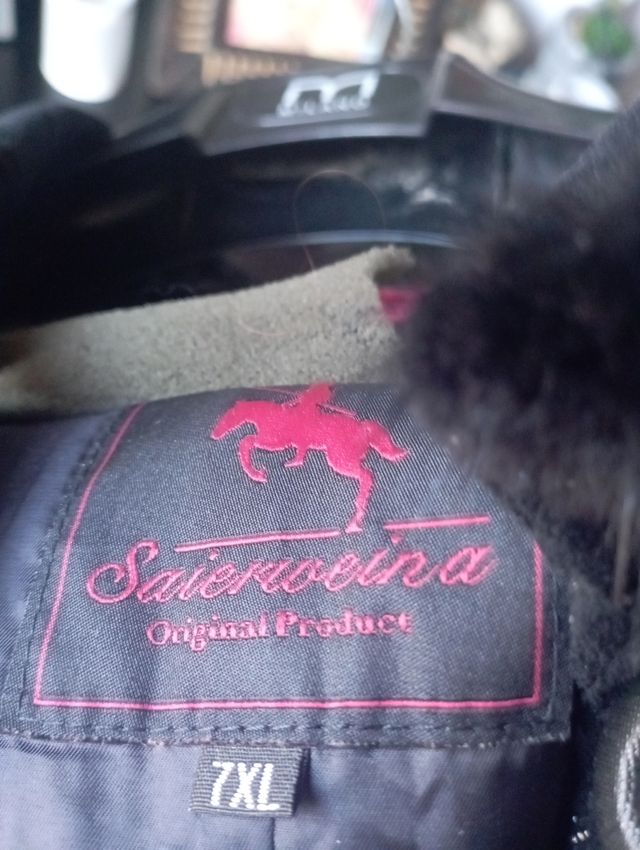 abrigo de cuero napa muy suave