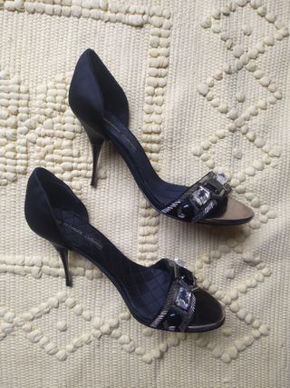 Sandalias tacón de fiesta