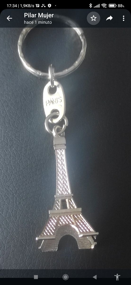 LLAVERO ANTIGUO DE LA TORRE EIFFEL
