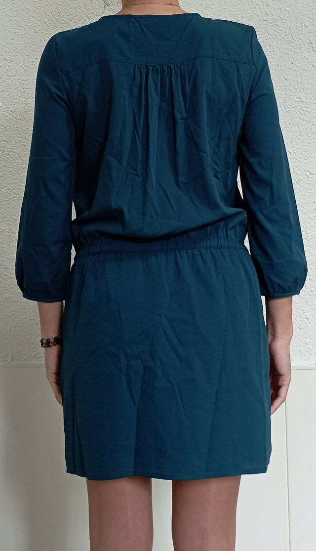 Vestido tuquesa oscuro