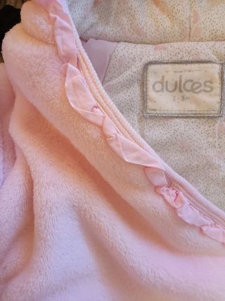 BUZO BEBÉ NIÑA 1-3 meses