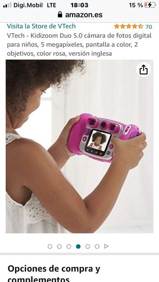 Cámara digital infantil