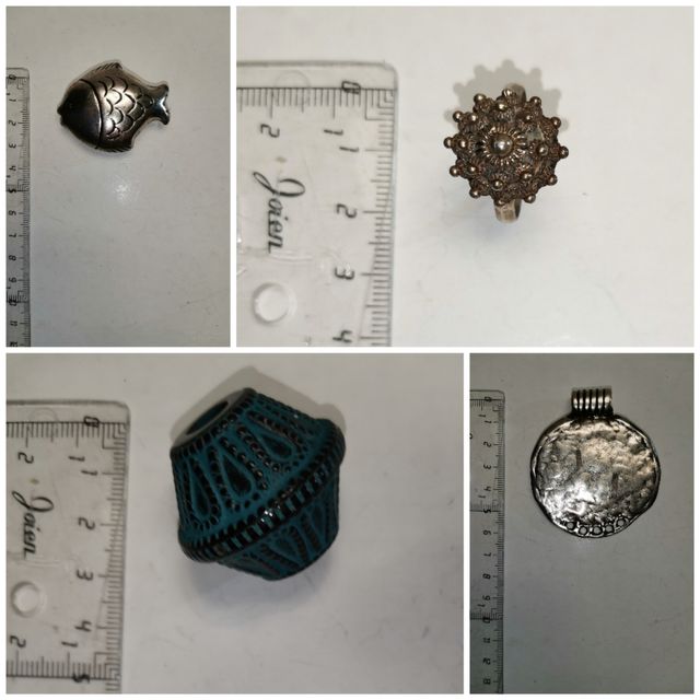 17 artículos varios bisutería. Lote 8