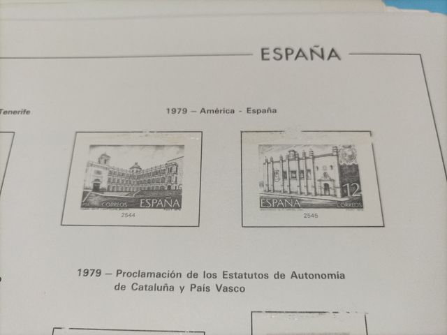 EDIFIL 1976 a 1982 sin estuches *leer