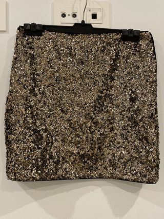 Falda lentejuelas