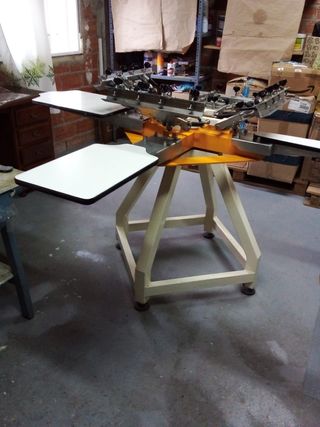 Máquina manual de serigrafía