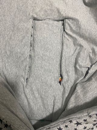 Saco para capazo gris