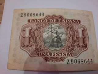 BILLETE 1 PESETA 1953