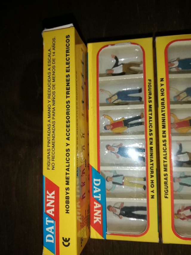 figuras metalicas  escala HO