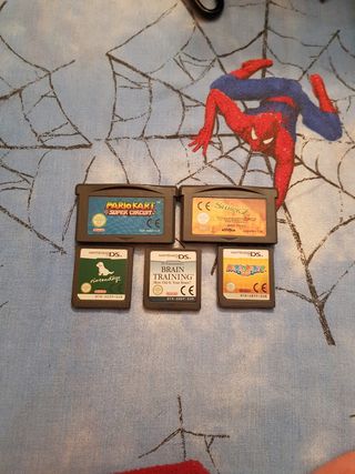 Juegos Game boy advance y nintendo ds