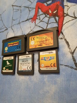 Juegos Game boy advance y nintendo ds