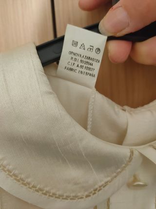 Vestido ceremonia talla 10