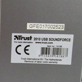Altavoces Trust 2010 Soundforce multimedia   
