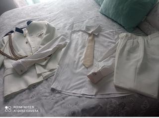 Traje de comunión. 