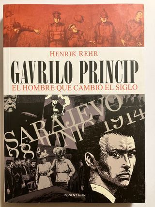Gavrilo Princip. Cómic