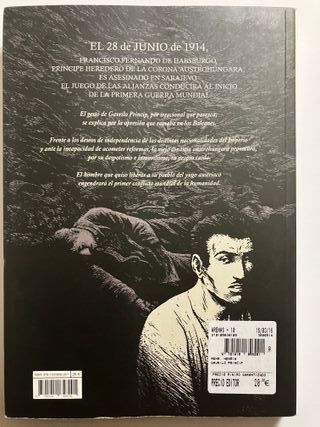 Gavrilo Princip. Cómic