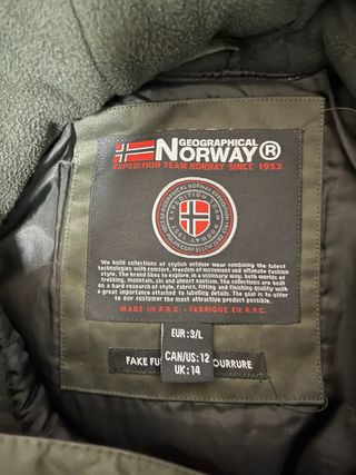 ABRIGO DE NORWAY VERDE