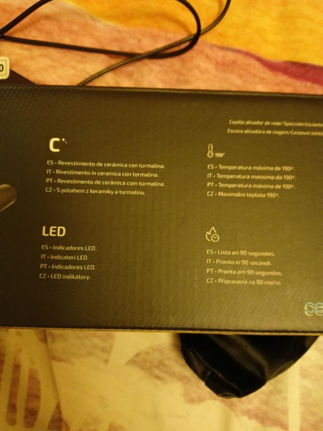 Cepillo alisador nuevo