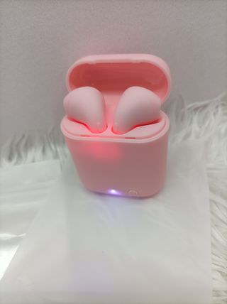 AURICULARES BLUETOOTH NUEVOS COLOR ROSA