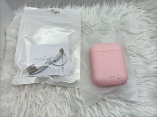 AURICULARES BLUETOOTH NUEVOS COLOR ROSA